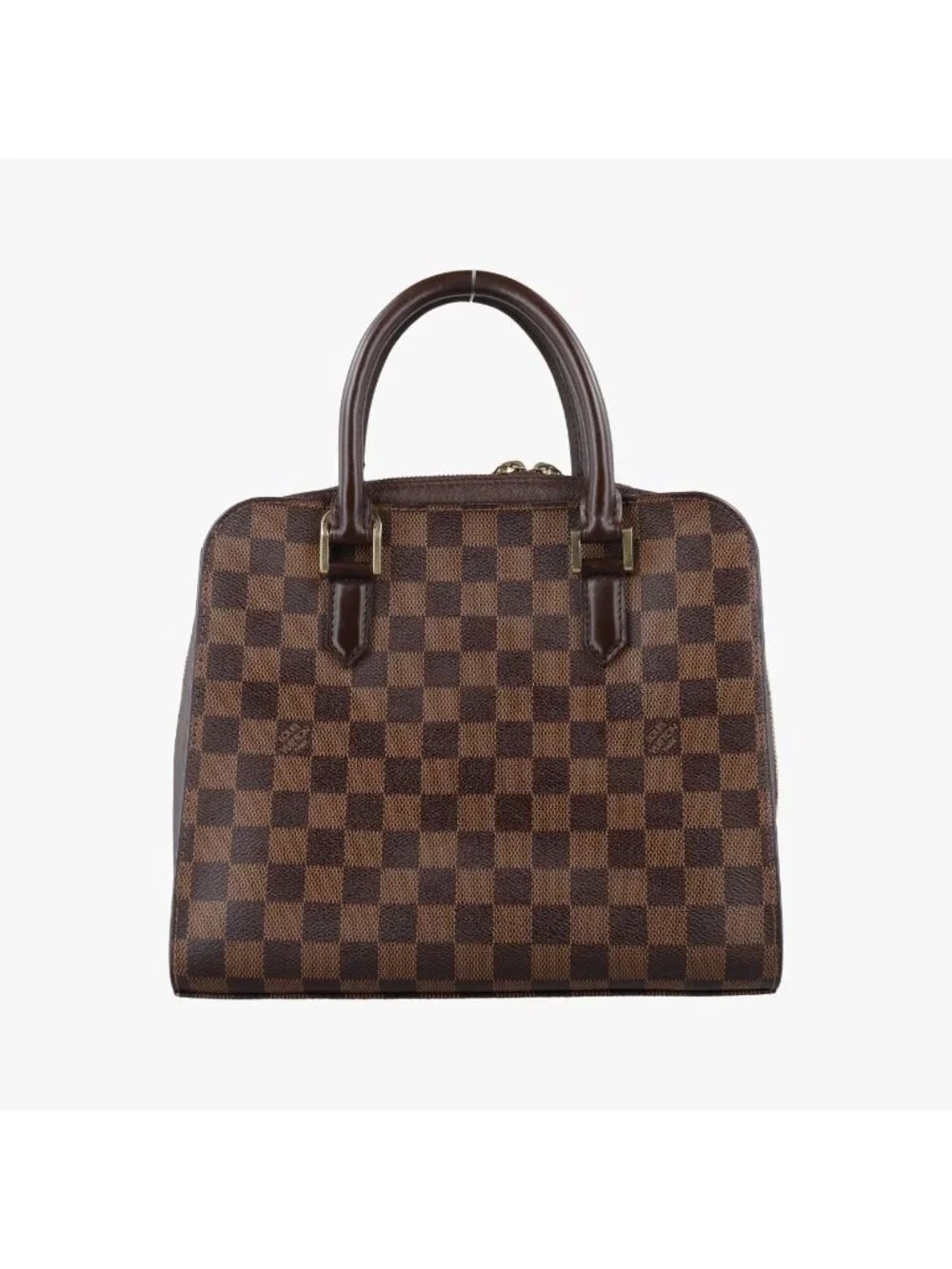 Louis Vuitton Triana Ebene Damier Canvas Handbag
